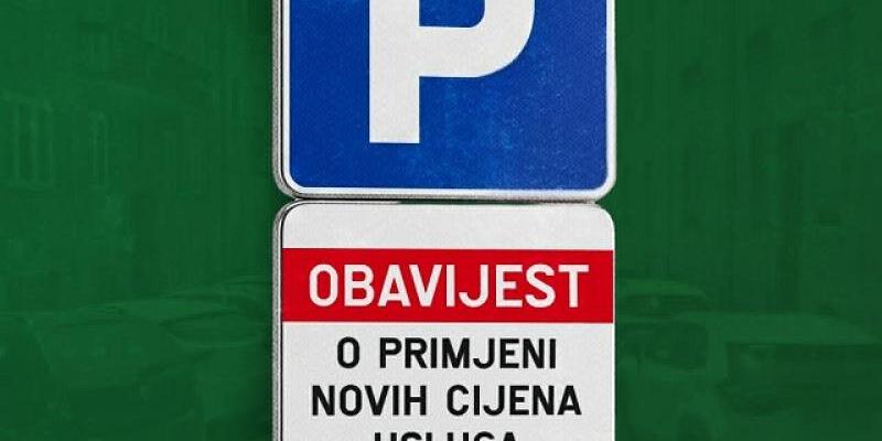 Odluka o cijenama korištenja javnih parkinga