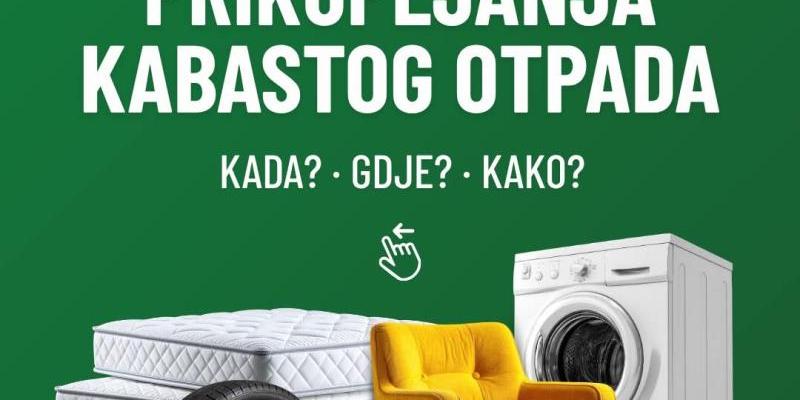 Jesenja akcija prikupljanja kabastog otpada na području Kantona Sarajevo za 2026. godinu