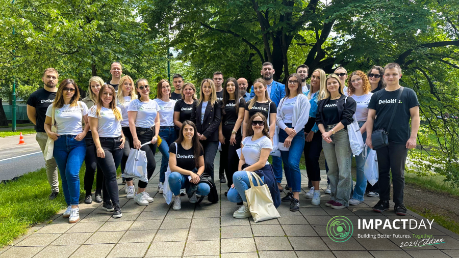 Akcija čišćenja i recikliranja otpada - Deloitte IMPACT Day